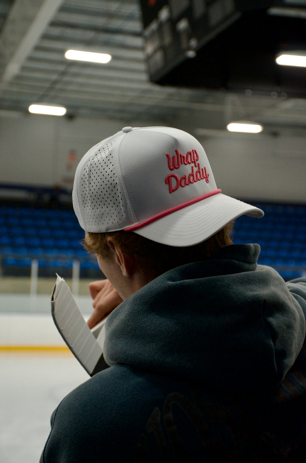 Signature Wrap Daddy Lid - White