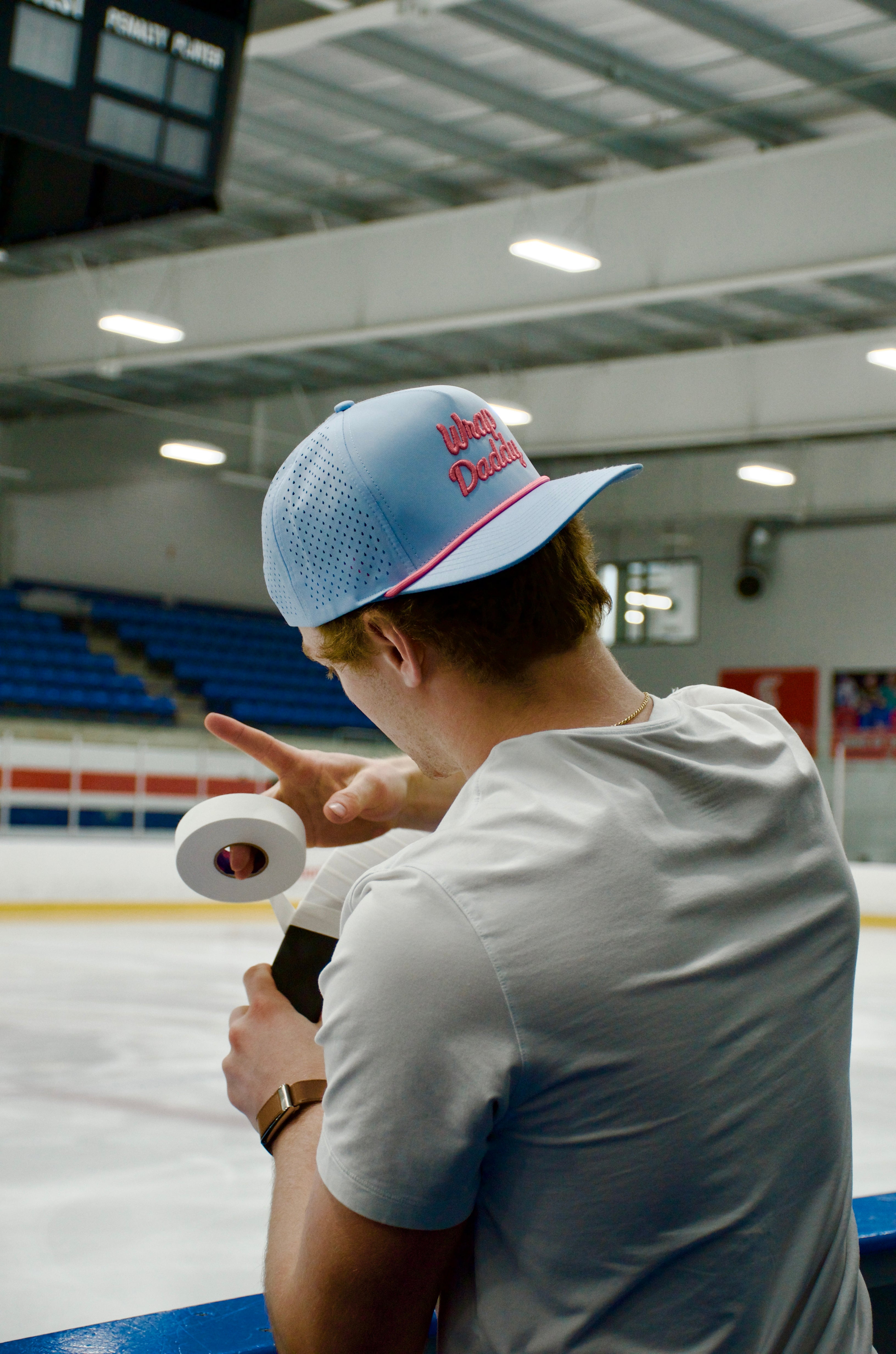 Signature Wrap Daddy Lid - Light Blue