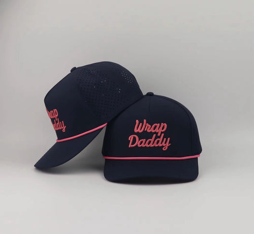 Signature Wrap Daddy Lid - Navy Blue